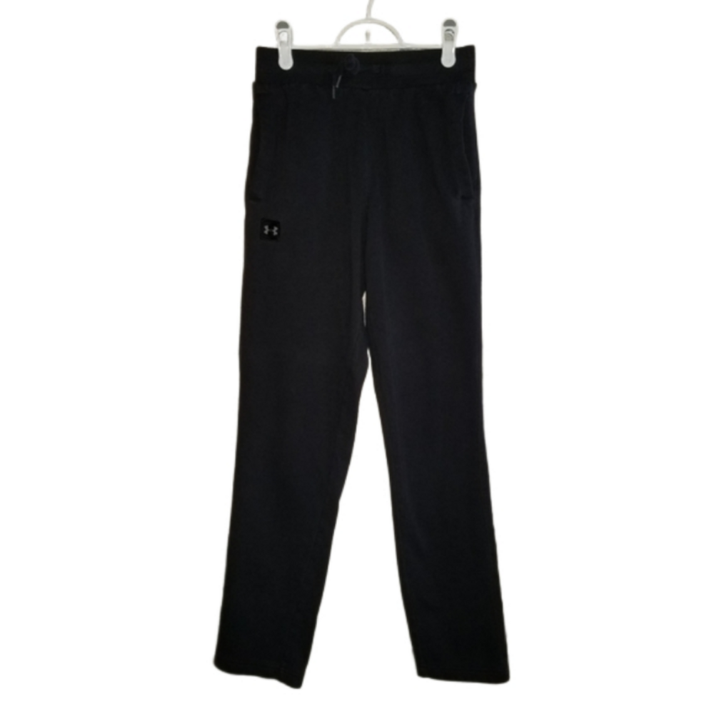 Under Armour Gym Workout Warmup Jogger Pants Black Label Reads Size Small